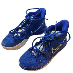 Nike Kyrie 7 TB Game Royal Blue and White Duke sneakers